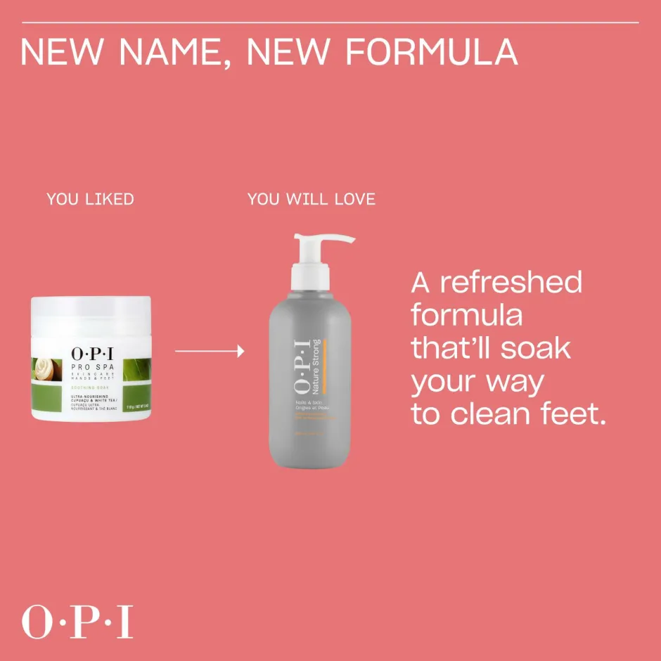 OPI Nature Strong Soften Up Pedi Soak 250 Ml^ Kropspleje