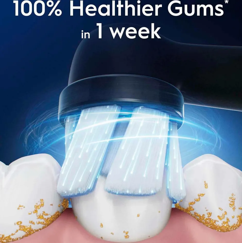 Oral B Børstehoved iO Gentle Care Black 3-pak^ Tandpleje