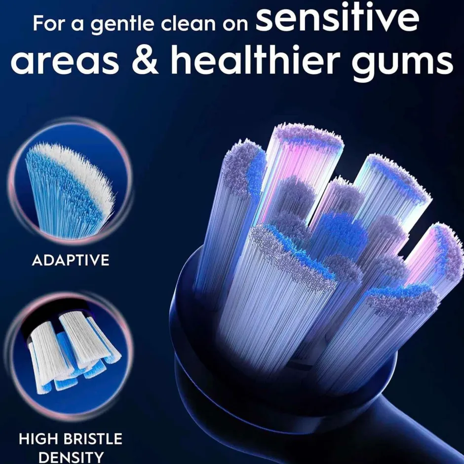 Clearance Børstehoved iO Gentle Care Black 6-pak Tandpleje