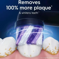Oral B Børstehoved iO Radiant White Black 3-pak^ Tandpleje