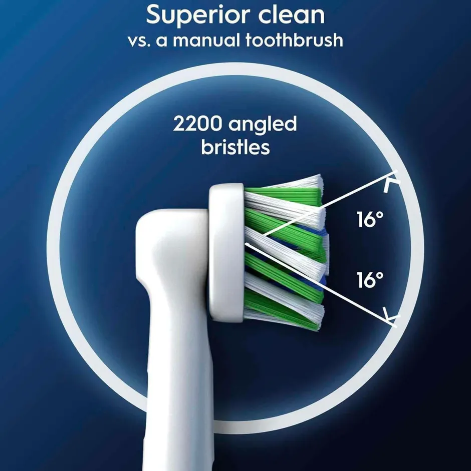 Oral B Børstehoveder Cross Action 9-pak^ Tandpleje