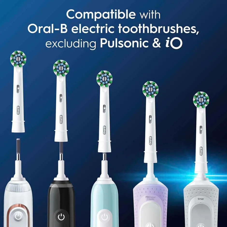 Oral B Børstehoveder Cross Action 9-pak^ Tandpleje
