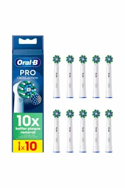 Oral B Børstehoveder Crossaction 10-pak^ Tandpleje