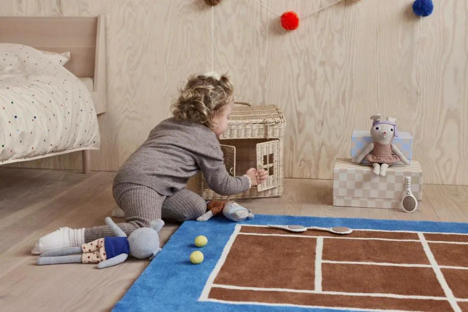 OYOY Living Design Tæppe Tennis^Børn Børnegulvtæpper