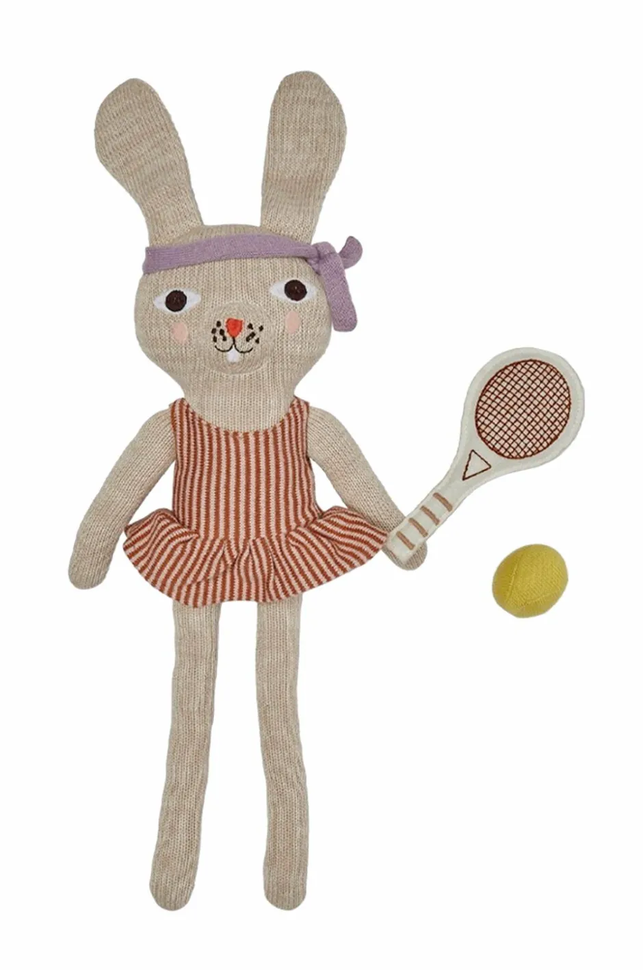 OYOY Living Design Tennis Dukke Miew Rabbit^Børn Dukker, Figurer & Tøjdyr|Musikinstrumenter