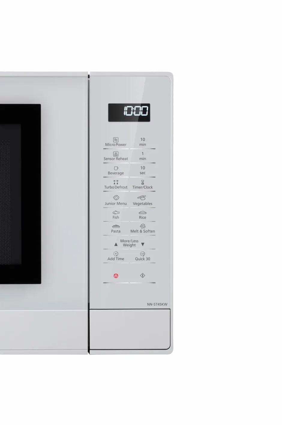 Panasonic Mikrobølgeovn Hvid 32l 1000Watt^ Mikrobølgeovne
