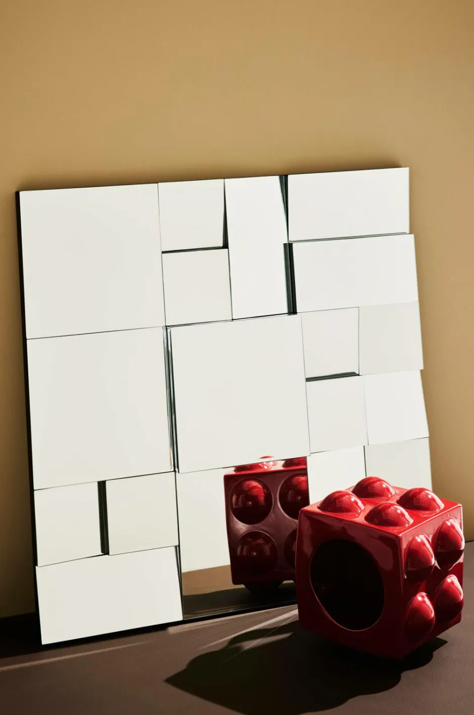 Pastill Farrah spejl 90x90 cm^ Spejle