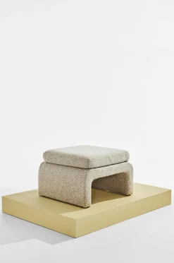 Pastill Mika puf bouclé^ Puffer & Fodskamler