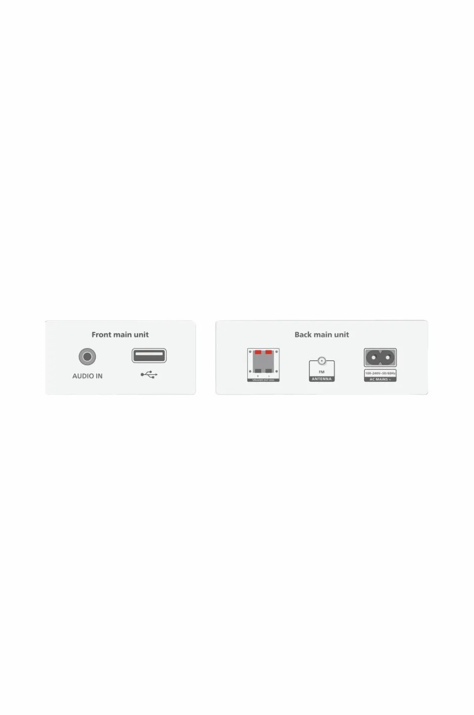 Clearance Mikromusiksystem Tv, Lyd & Det Smarte Hjem