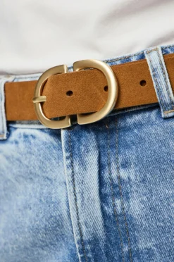 New Bælte pcJuva Suede Jeans Belt Dame Bælter