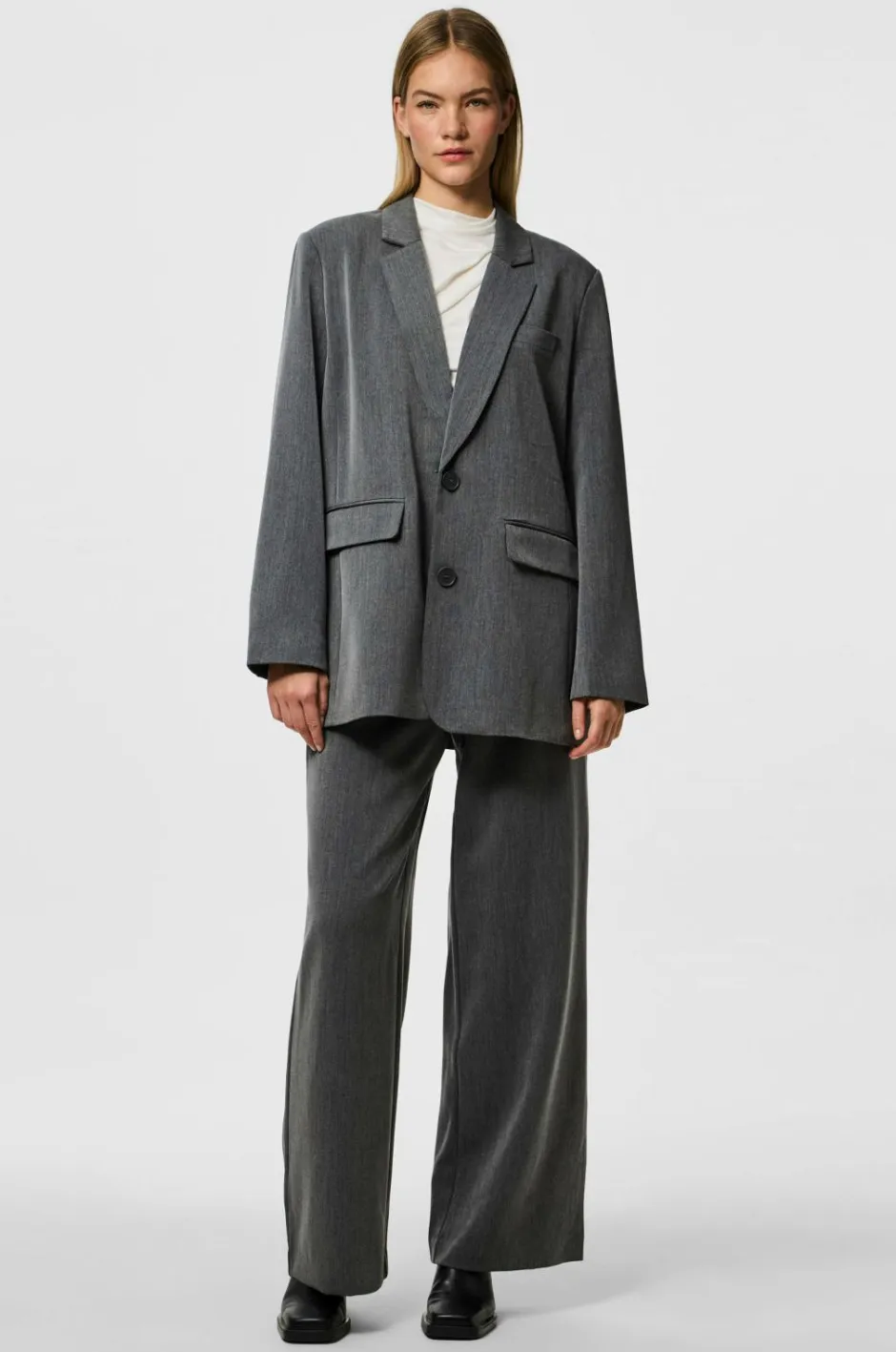 pieces Habitjakke pcKamil LS Loose Blazer Noos BC^Dame Blazere & Veste