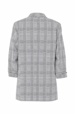 pieces Habitjakke pcBosella 3/4 Printed Blazer^Dame Blazere & Veste