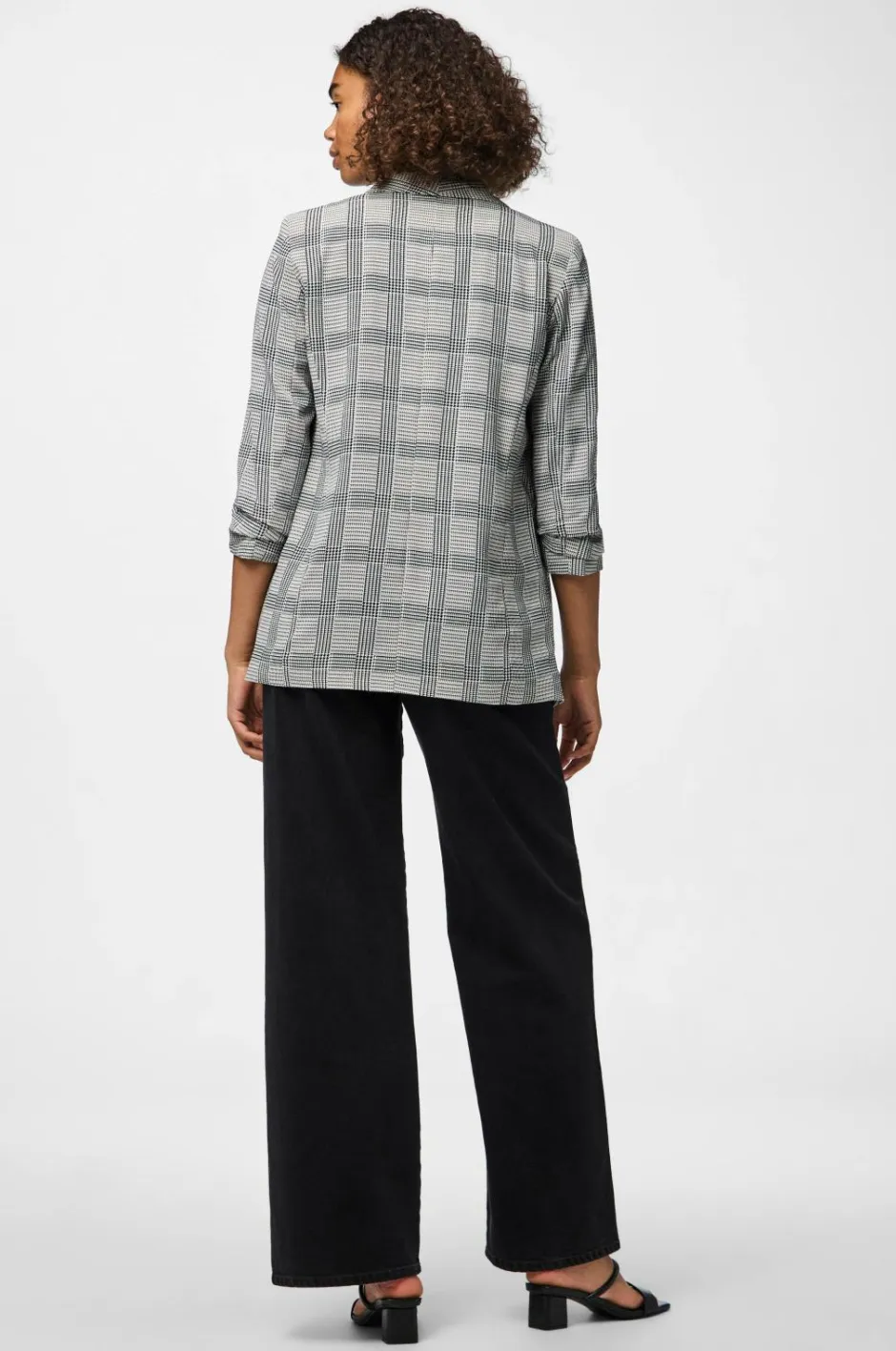 pieces Habitjakke pcBosella 3/4 Printed Blazer^Dame Blazere & Veste