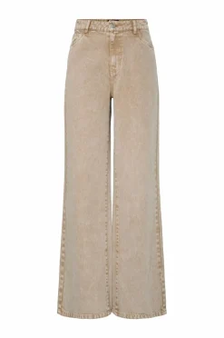 Discount Jeans pcFay MW Wide Dame Jeans
