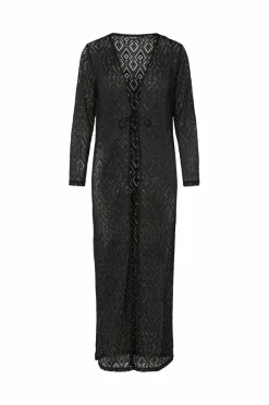 pieces Strandkjole pcVita 7/8 Lace Ankle Kimono^Dame Strandtøj