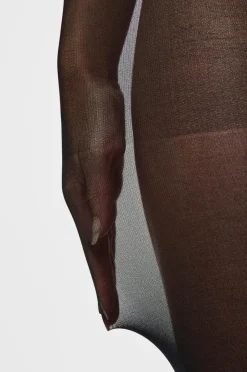 Outlet Strømpebukser pcNew Nikoline 40 Den Tights 2-pak Dame Strømpebukser