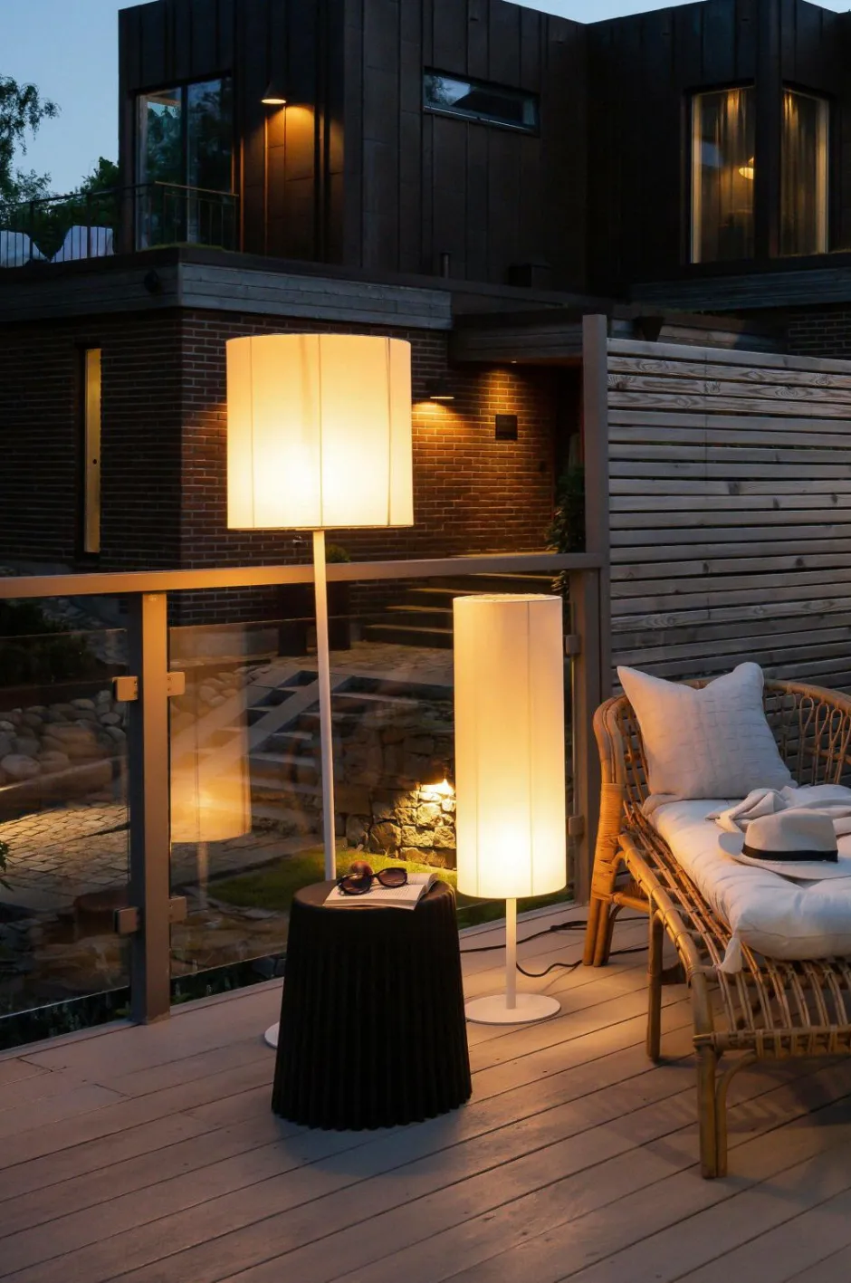 Clearance Gulvlampe Agnar 156cm Udendørsbelysning
