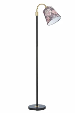 Discount Gulvlampe Amy Flex 1 sort Gulvlamper