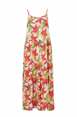 Best Strandkjole Tanzania Swimwear Dress Long Dame Strandtøj