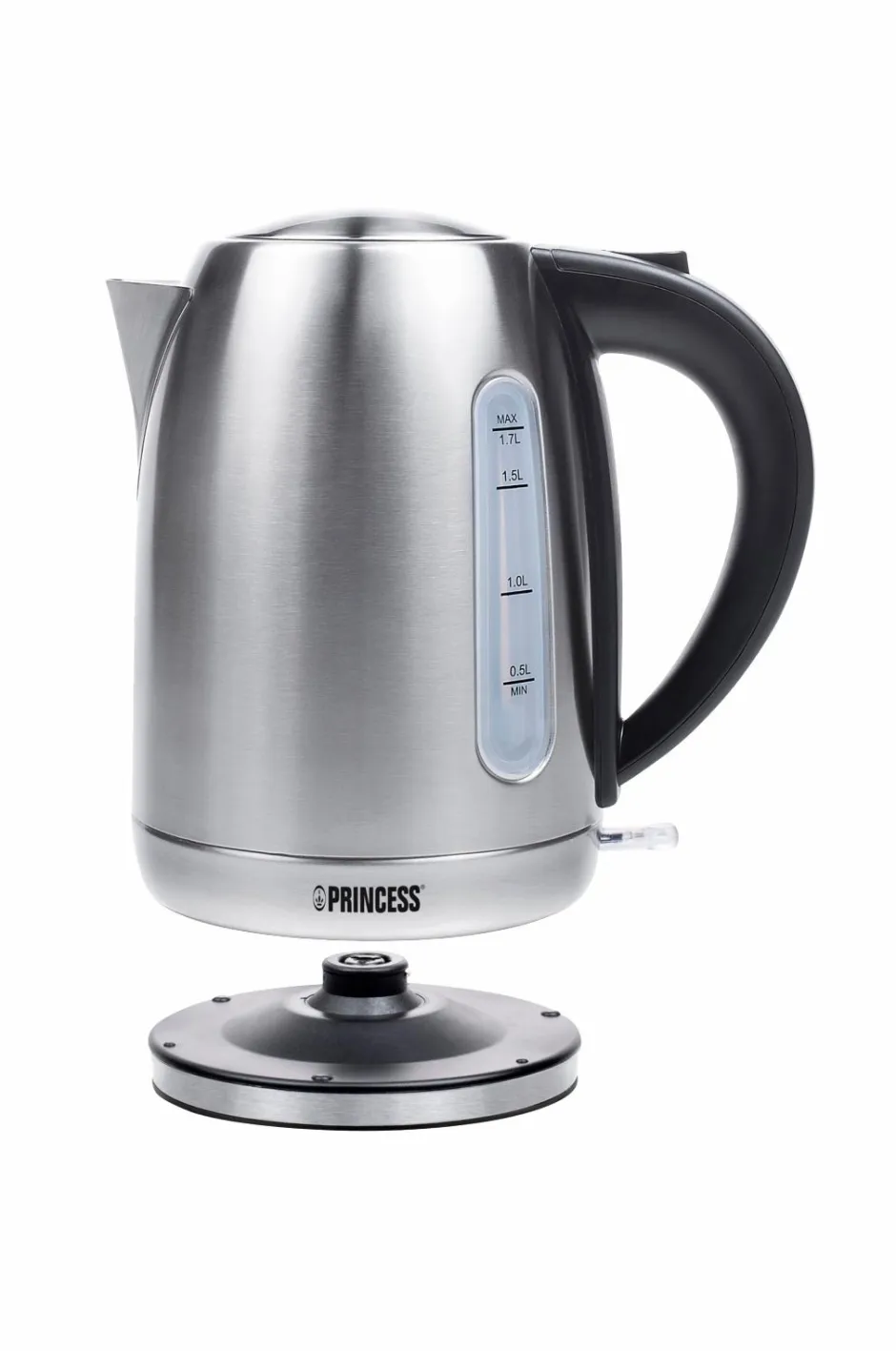 Princess Kedel 1,7l Rustfri 2200watt 0,7m ledning^ Små Køkkenmaskiner