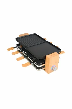 Princess Raclette Pure 8 Bamboo 162918^ Små Køkkenmaskiner