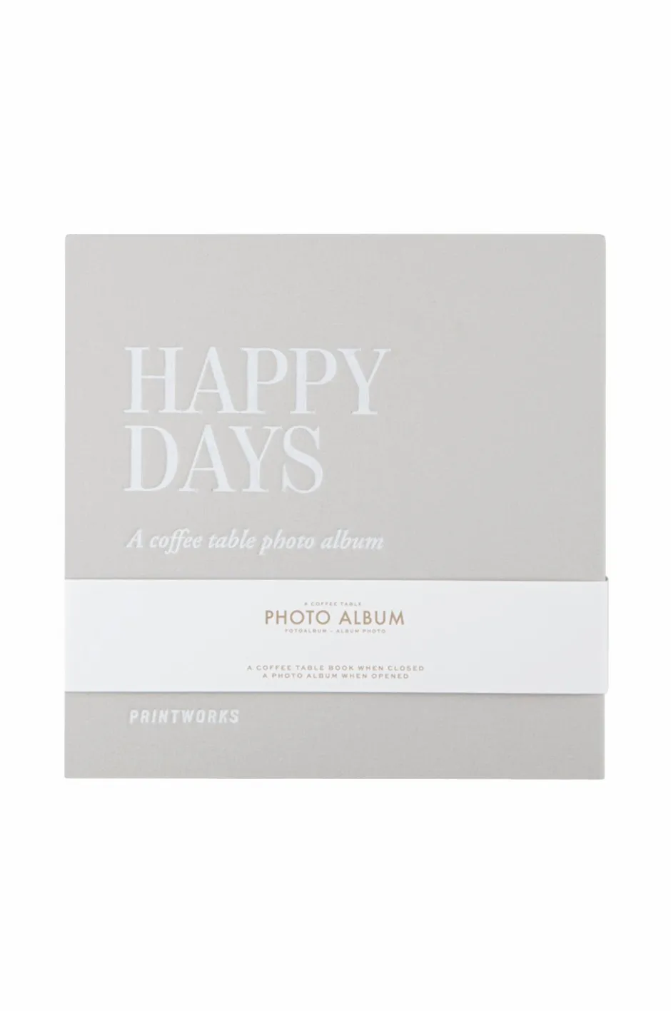 Online Fotoalbum - Happy Days (S) Pynteting