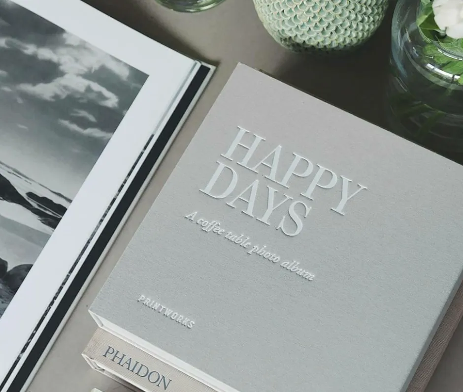 Online Fotoalbum - Happy Days (S) Pynteting
