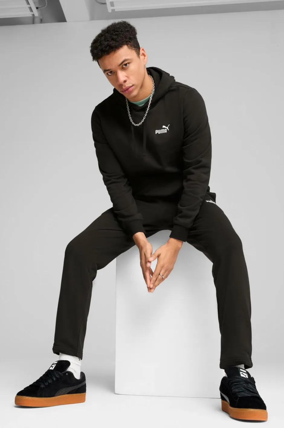 Puma Hættetrøje Ess Small No. 1 Logo Hoodie FL^ Sweatshirts & Hoodies|Træningstøj