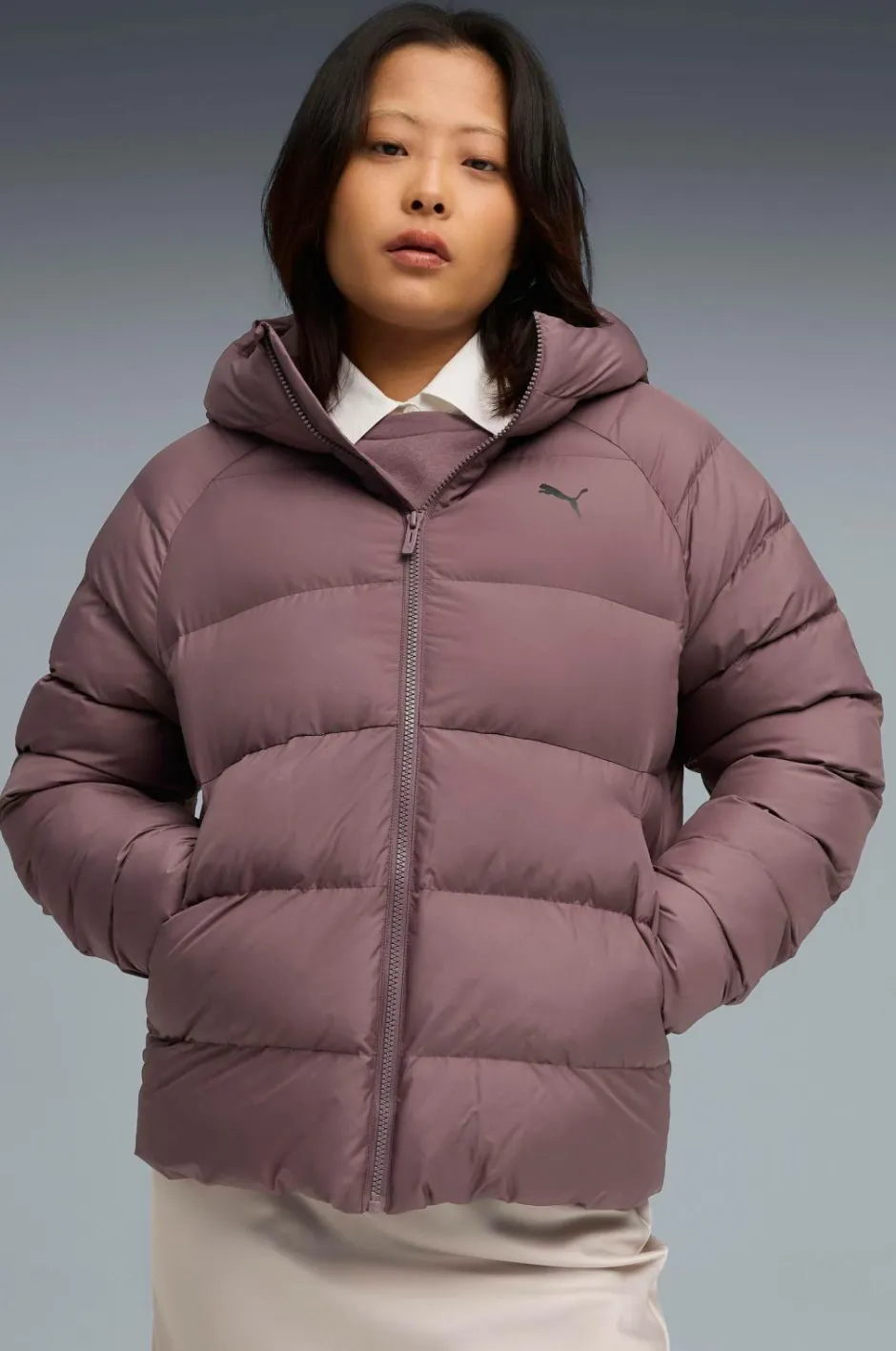 Pufferjakke Mono Hooded Dame Overtøj|Overtøj