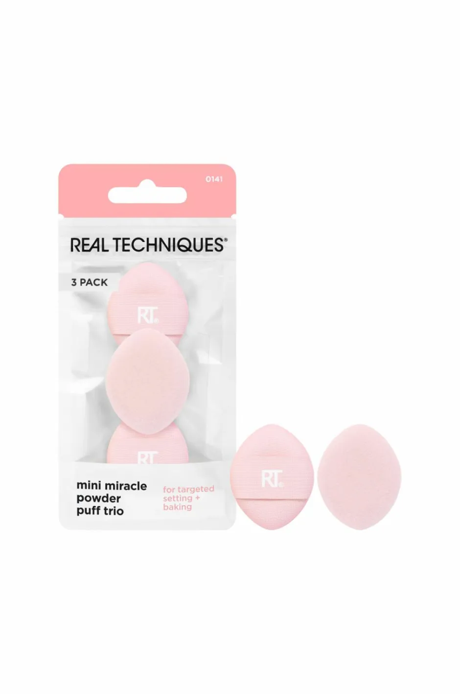 Mini Miracle Powder Puff Trio Makeupbørster