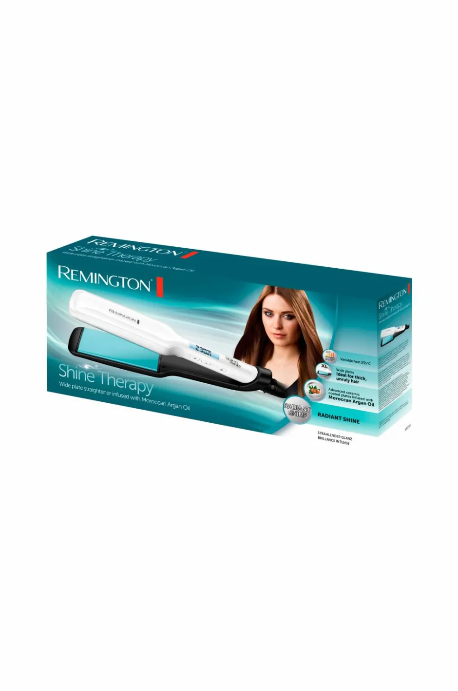 Remington Glattejern S8550 Shine Therapy Wide Plate^ Varmeredskaber
