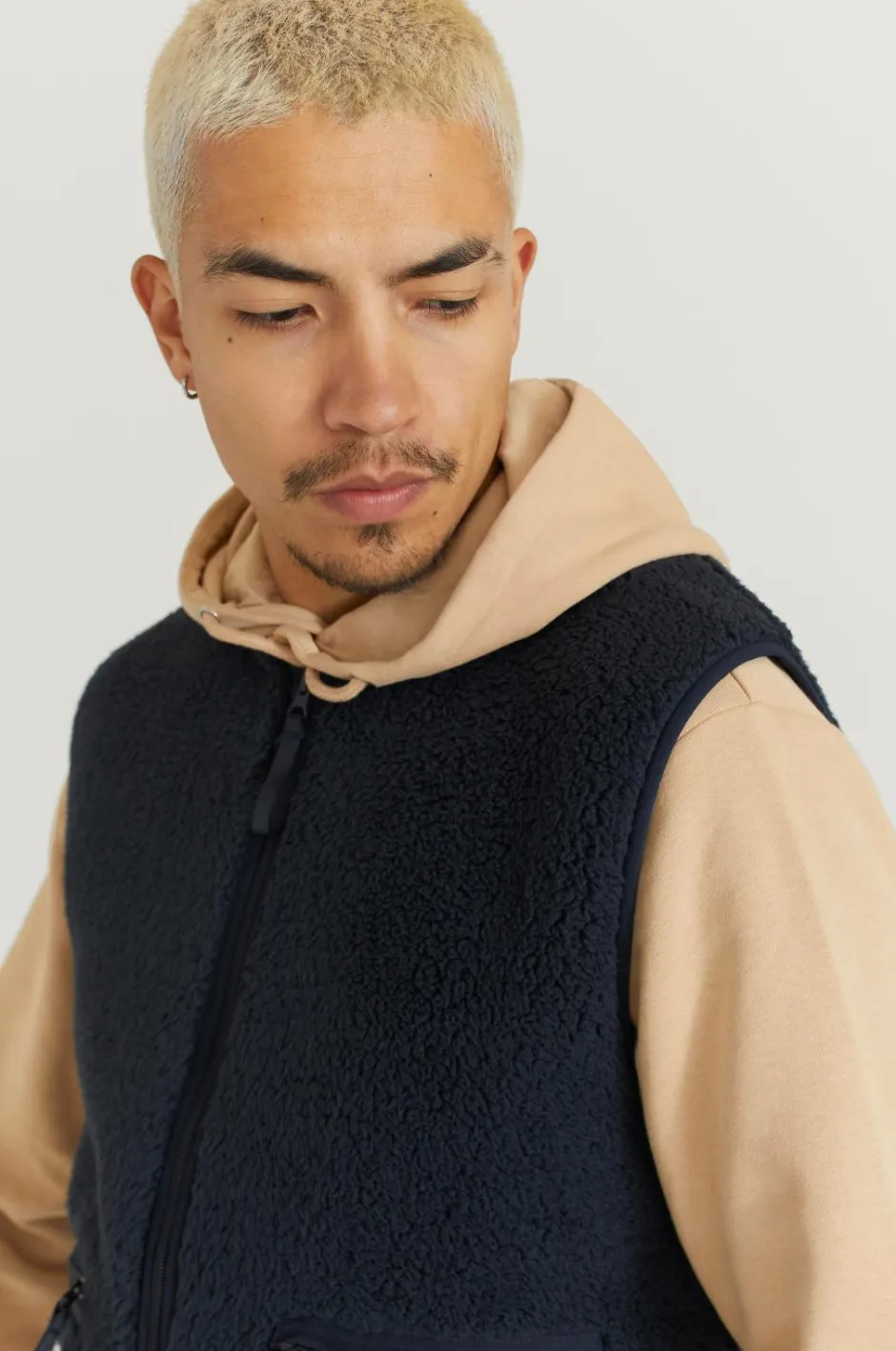 Clearance Vest Fleece Vest Overtøj|Overtøj