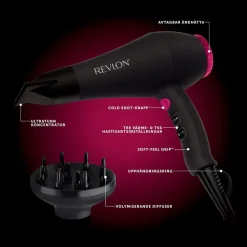 Revlon Føntørrer Smooth Brilliance AC, RVDR5251^ Varmeredskaber