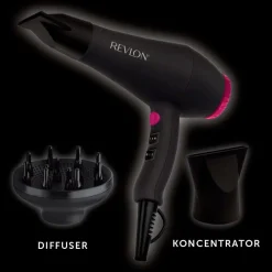 Revlon Føntørrer Smooth Brilliance AC, RVDR5251^ Varmeredskaber