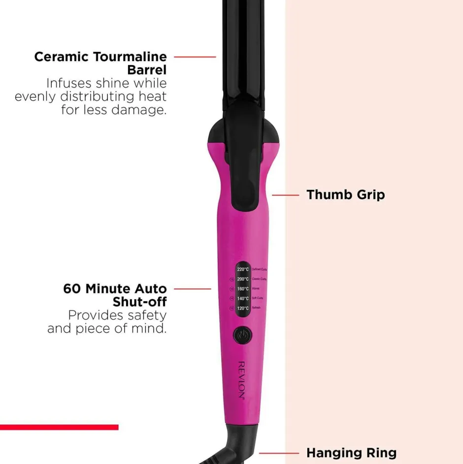 Revlon Krøllejern Precision Curler 25 mm^ Varmeredskaber