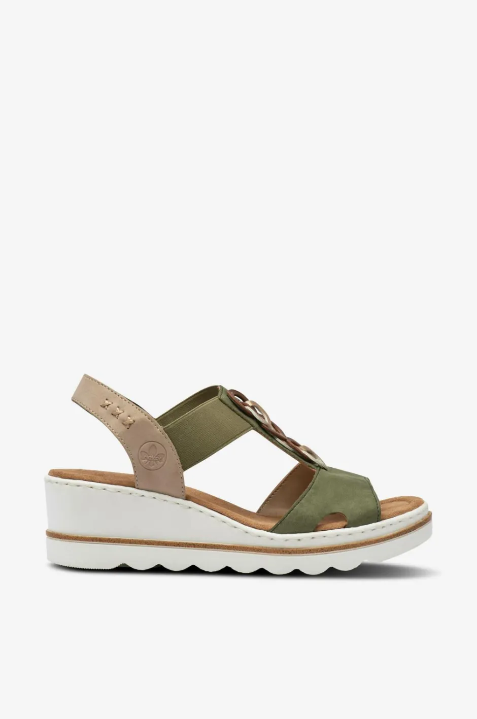 Outlet Sandaler med hæl 67498-52 Dame Højhælede Sko