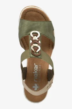 Outlet Sandaler med hæl 67498-52 Dame Højhælede Sko