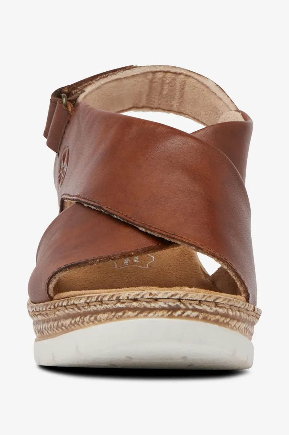 Rieker Sandaler med hæl 61975-24^Dame Højhælede Sko