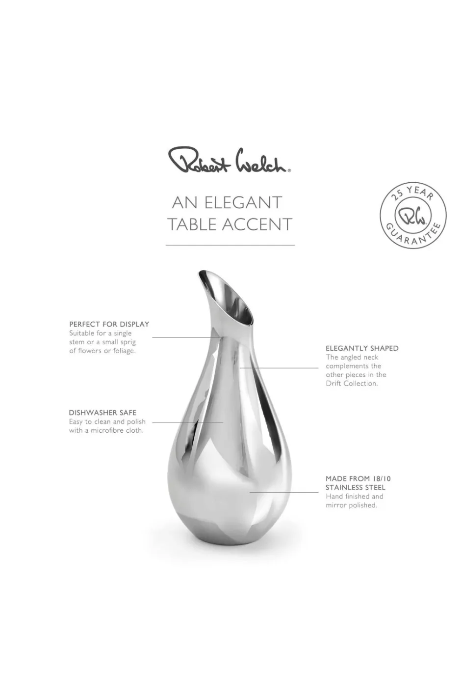 Robert Welch Vase Drift^ Vaser