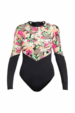 Clearance Badedragt Fashion LS Onesie 2 Dame Badetøj|Badetøj
