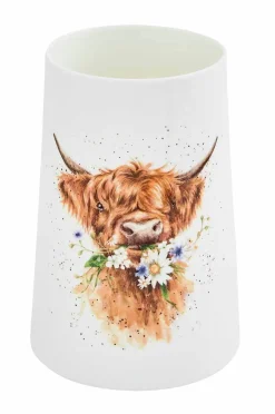 Royal Worcester Vase Wrendale Design Daisy 20 cm^ Vaser