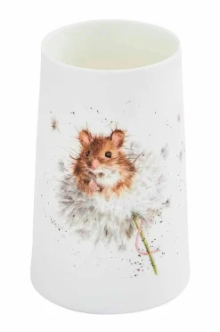 Royal Worcester Vase Wrendale Design Country Mice 15 cm^ Vaser