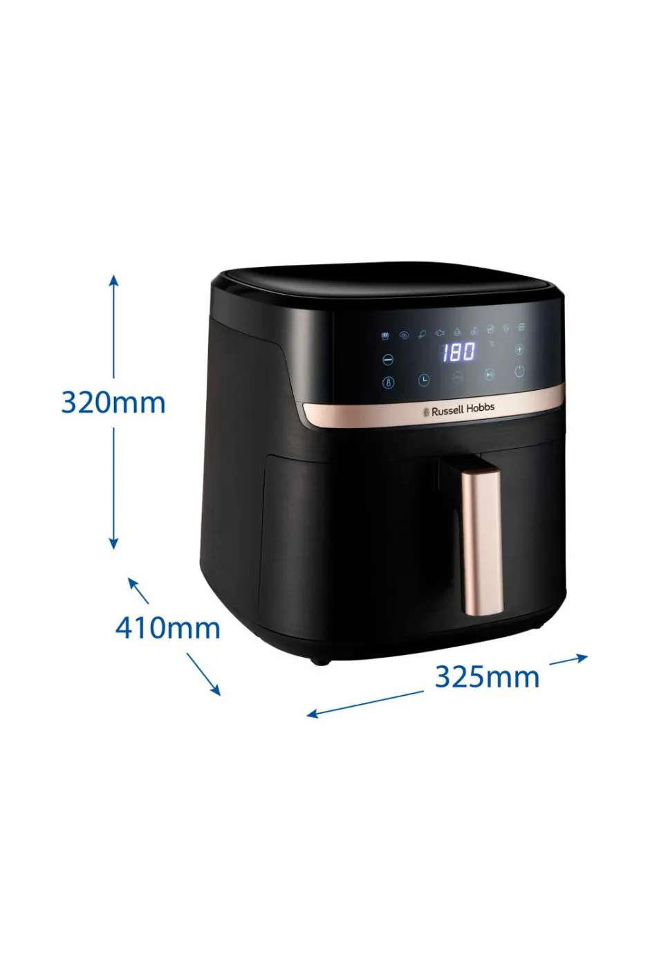 Russell Hobbs Airfryer 27630-56/RH Satisfry Air Fryer 8,3 L^ Små Køkkenmaskiner