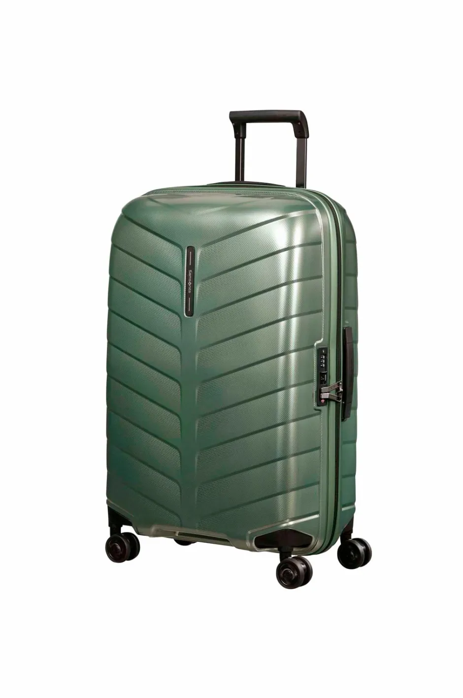 Online Rejsetaske Attrix Spinner 69 Basil Green Dame Kufferter|Kufferter