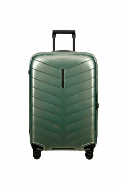 Online Rejsetaske Attrix Spinner 69 Basil Green Dame Kufferter|Kufferter