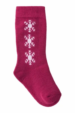 Seger Skisokker Lillen Wool Sock^Børn Træningstøj