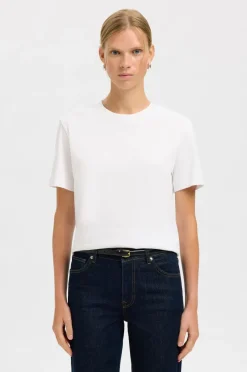 Outlet Bælte slFiona Slim Leather Belt Dame Bælter