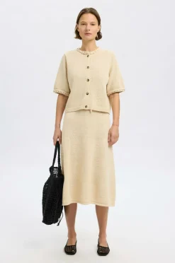 Selected FEMME Nederdel slfAlma MW Knit Skirt^Dame Nederdele