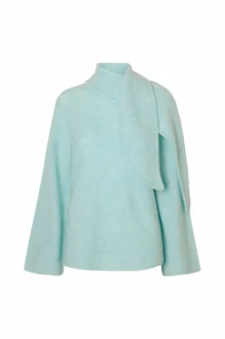 Best Pullover slfLlulu LS Bow Knit Dame Trøjer & Cardigans