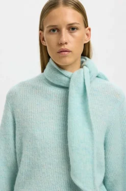 Best Pullover slfLlulu LS Bow Knit Dame Trøjer & Cardigans